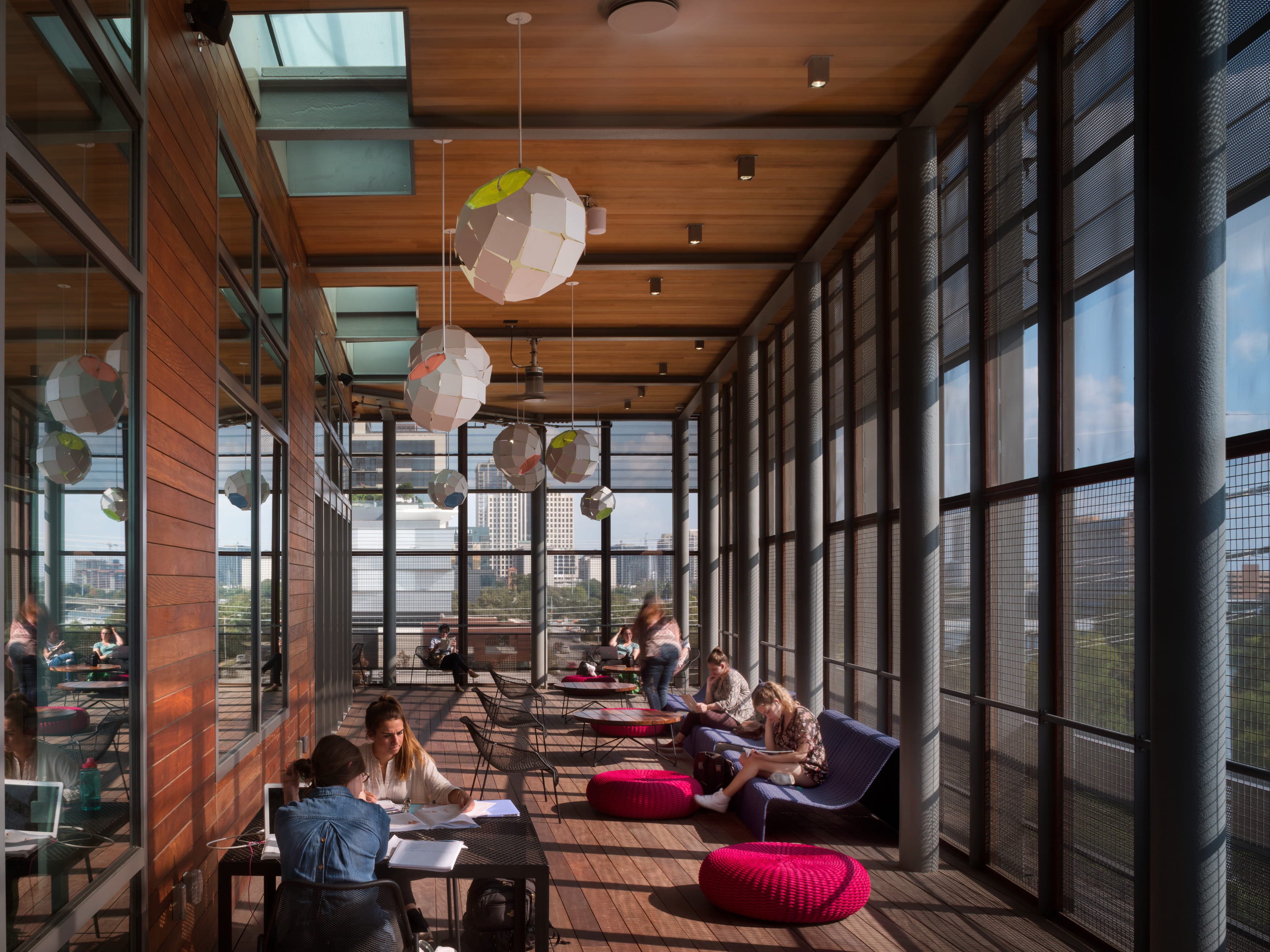 Porch, Atrium, Terrace: A Deeper Look At Lake | Flato's Austin
