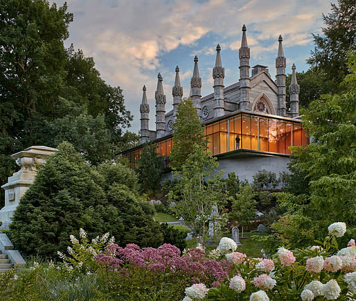 Mount Auburn Cemetery Bigelow Chapel and New Crematory by William Rawn Associates. Photo: Robert Benson Photography.