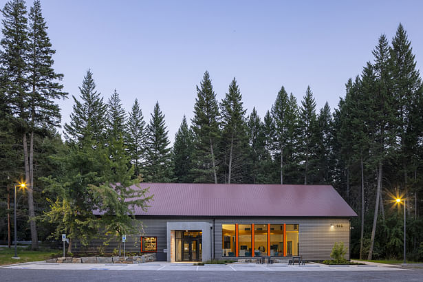 Bigfork Library (Photo: Chuck Collier Schmidt)