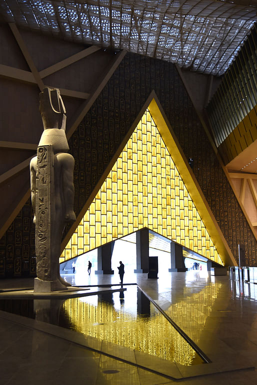 Grand Egyptian Museum in Giza, Egypt from Heneghan Peng Architects. Image: © Grand Egyptian Museum