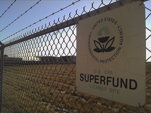 Photo of the Fadrowski Drum Disposal EPA Superfund Site, Franklin, Wisconsin. Image courtesy of Wikimedia usermarkzvo.