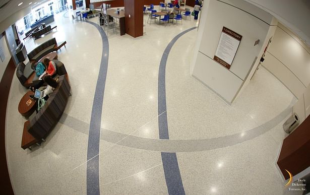 University of Memphis Terrazzo Floor