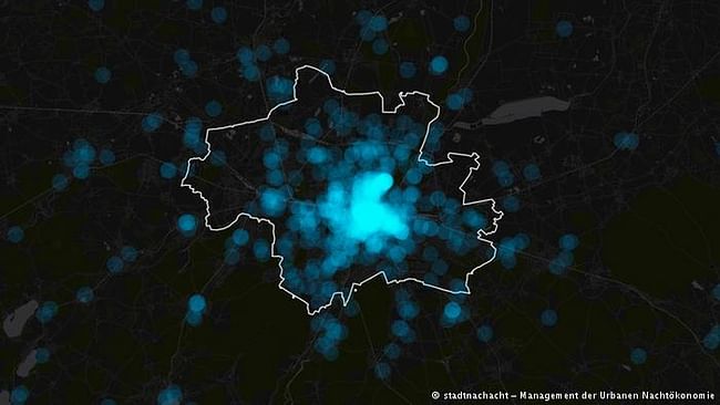 Munich's 'cluster structure.' City After Eight - Management of the Urban Night Economy