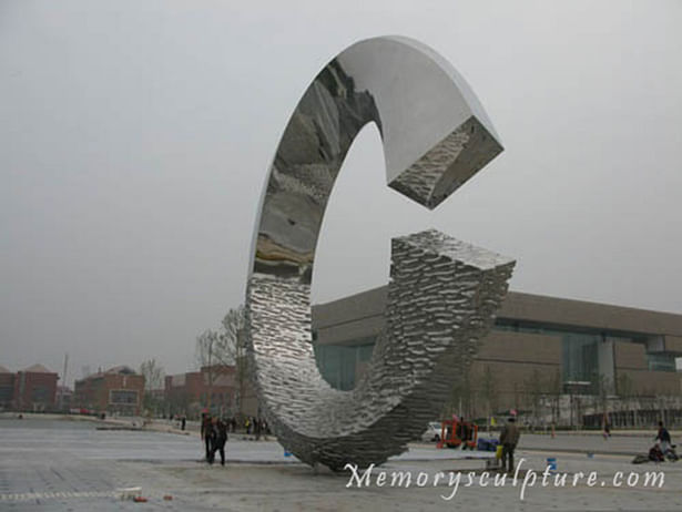 stainless steel sculpture