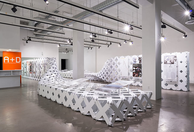 The geometric, parametric “Cellular Complexity”, the 2x8: EVOLVE Exhibition winner in L.A. Photo ©AIAILA – Ryan Gobuty