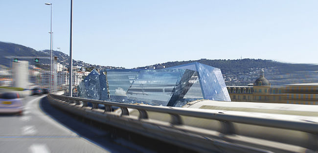 East Thiers Train Station, Nice. Image courtesy of Studio Libeskind.