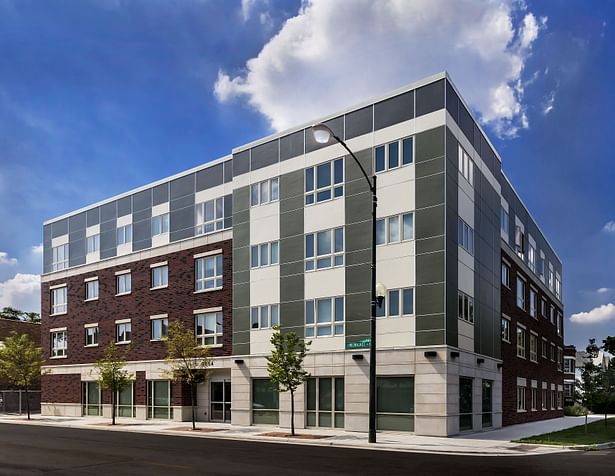Milwaukee Avenue Apartments / Full Circle Communities / Cordogan Clark & Associates Architects