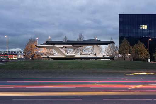 Tallinn Architecture Biennale Pavilion by Gilles Retsin. Photo: Studio Naaro. 
