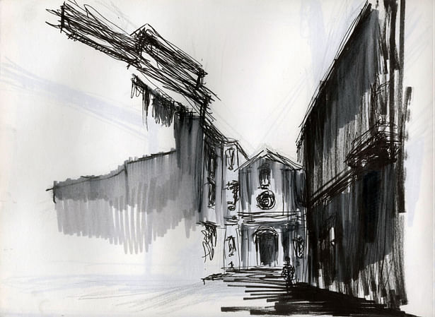 Rome Italy (ink)