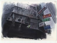 Geek out to the architectural drawings used in classic sci-fi anime in this London exhibition