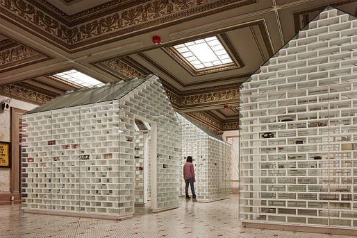 MASS Design Group's Gun Violence Memorial Project. Image courtesy of Chicago Architecture Biennial / Kendall McCaugherty