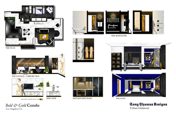 THE BOLD & GOLD CONDO - ELEVATIONS/VIEWS