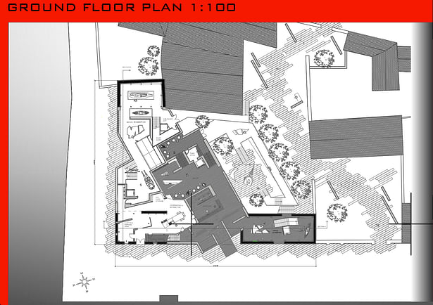 Ground Floor Plan 1:100