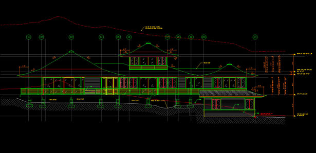 I was an AutoCAD operator for the Lanai House, designed by Architect Ryan Levis.