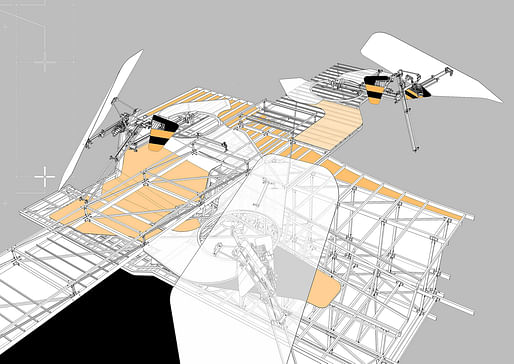 Superimposed Landscapes – Fragments of misperception by Andrew Walker. Image courtesy of The Bartlett School of Architecture