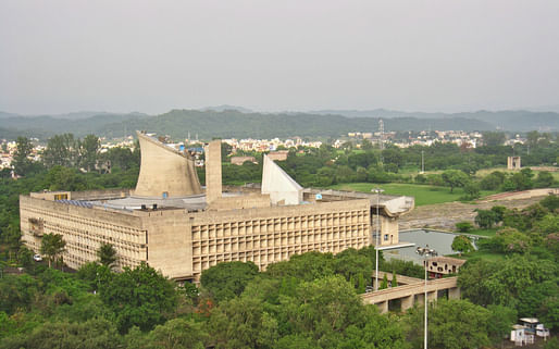 Le Corbusier's Capitol Complex (the Assembly from the Secretariat) via amlocke.