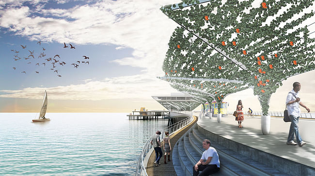 Destination St. Pete Pier by St. Pete Design Group. Image via newstpetepier.com, courtesy New St. Pete Pier competition.