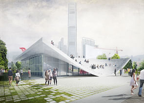 XML’s Arts Pavilion proposal for the West Kowloon Cultural District