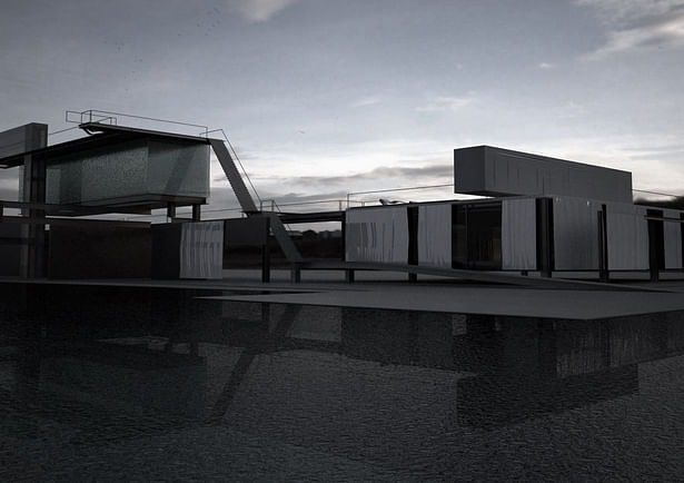 House B - House for Mark Spitz: somewhere on the sea gianluca milesi architecture