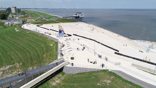 Beach boulevard in Delfzijl, Netherlands, by LAOS landscape urbanism. Image: © Annie Beugel 