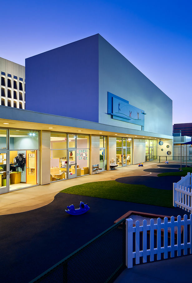 modern childcare facility for 215 students + staff. early childhood development design program. vibrant design | sustainable materials | healthy interiors. 34,131 sq ft.