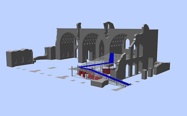 3D view of the model