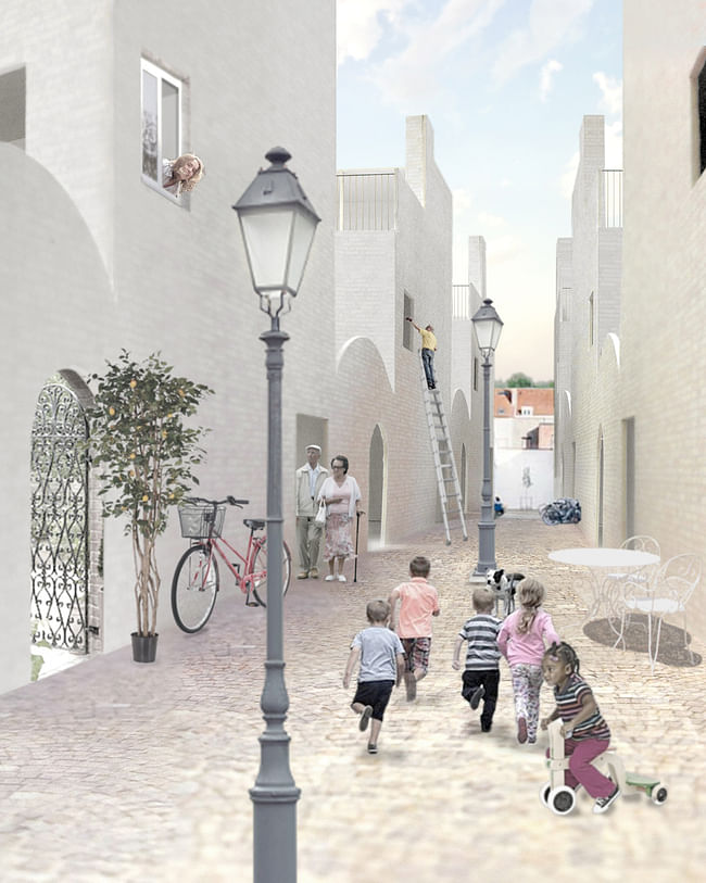 Stephen Taylor Architects. Image courtesy Peabody SPP competition