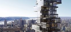 Watch this time-lapse construction video of Herzog + de Meuron's Jenga-like 56 Leonard in NYC