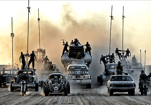Warner Bros. is teaming up with Uber to bring Mad Max-themed cars to Seattle. Credit: Warner Bros. Entertainment 