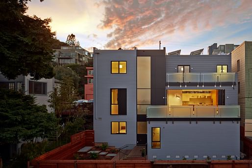 Noe Street Residence, San Francisco CA by Studio VARA. Photo: Bruce Damonte.
