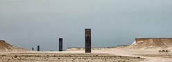 Richard Serra engages with the Qatari desert landscape in his new sculptural piece