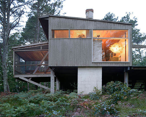 Marcel Breuer's Cottage in Wellfleet, MA. Photo: Raimund Koch