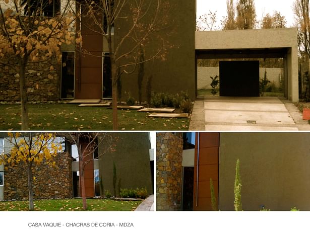 Landscape and exterior design in Chacras de Coria.