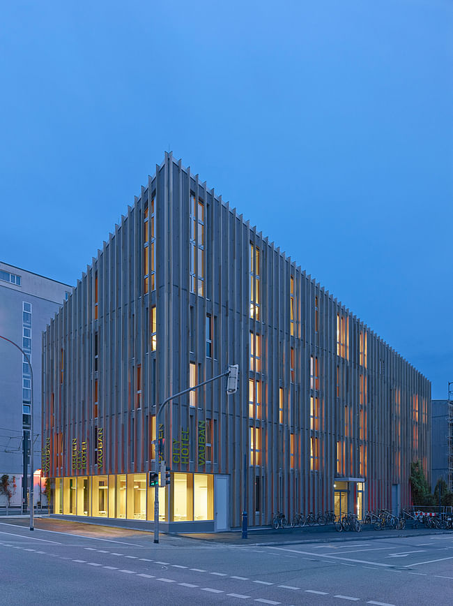 Barkow Leibinger's Stadthaus M1 (exterior) photo by Zooey Braun