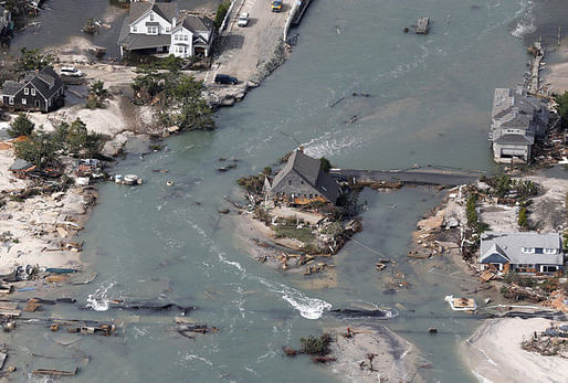 Herbert Street after Hurricane Sandy. Credit: Andrew Mills/The Star-Ledger