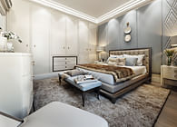 Bedroom 3d render for Fort Worth project