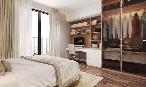 artisan apartment bedroom design