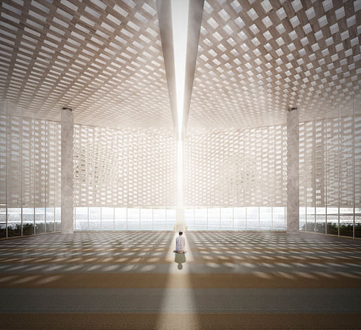 Competition entries winner Retal Mosque by Pace. Image: © Pace