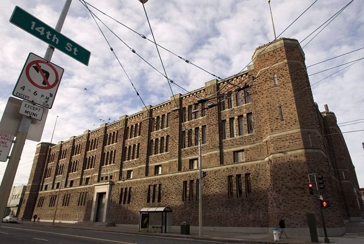 The Armory building, located in San Francisco's Mission District, is a historic structure dating back to 1912. Image courtesy Kink.com
