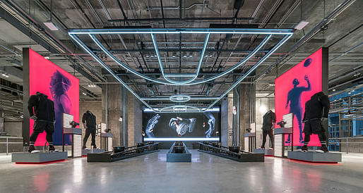 Adidas NYC by Adidas with Checkland Kindleysides and Gensler, shortlisted in the Retail category.