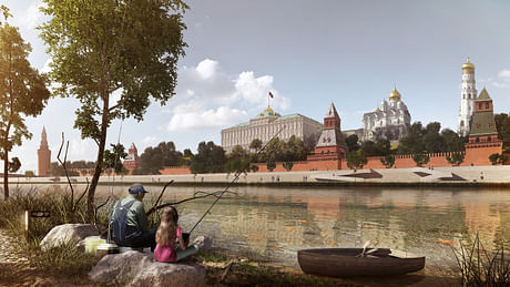 Moscow Future Ports | Winning concept for the International Moscow River Competition