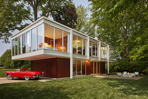 345 Glass House. Photo: © James Haefner Photography