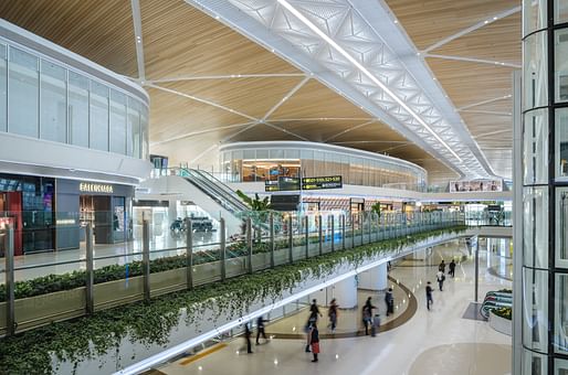 Shenzhen Bao’an International Airport, Satellite Concourse in Shenzhen, China by Aedas. Image credit: Terrence Zhang