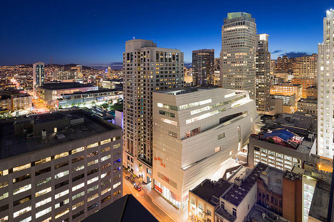 Snøhetta expansion of the new SFMOMA; photo: © Iwan Baan, courtesy SFMOMA.