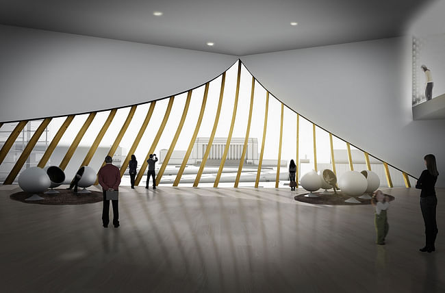 Interior view of the Reading Room, 3rd floor (Image: Playa Architects)