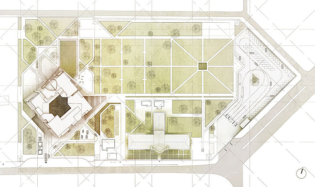 Site plan (Image: Matteo Cainer Architects)