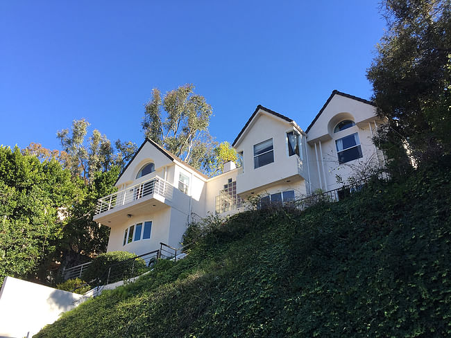 Before - Hollyridge Home. Photo courtesy AUX Architecture.