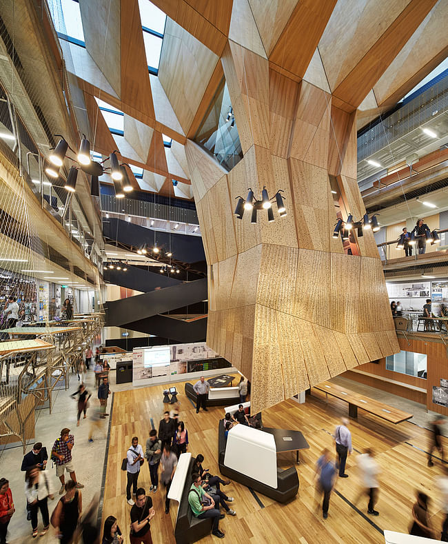 Melbourne School of Design, The University of Melbourne, Australia by John Wardle Architects and NADAAA.