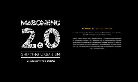 The Maboneng Precinct 2.0 - Shifting Urbanism