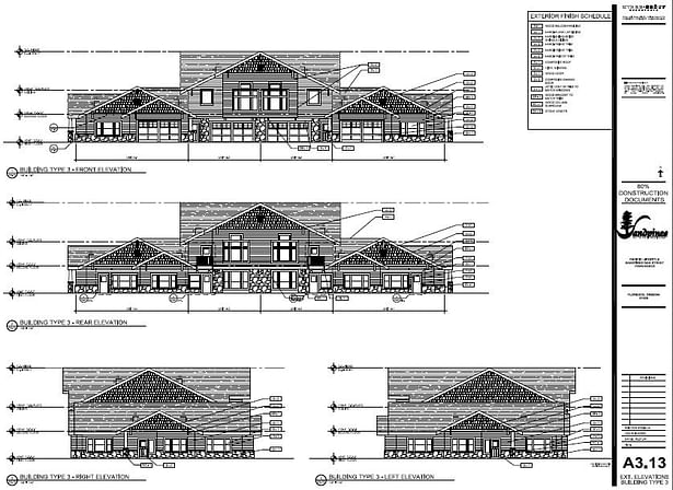 Building Type 3 (Elevations)